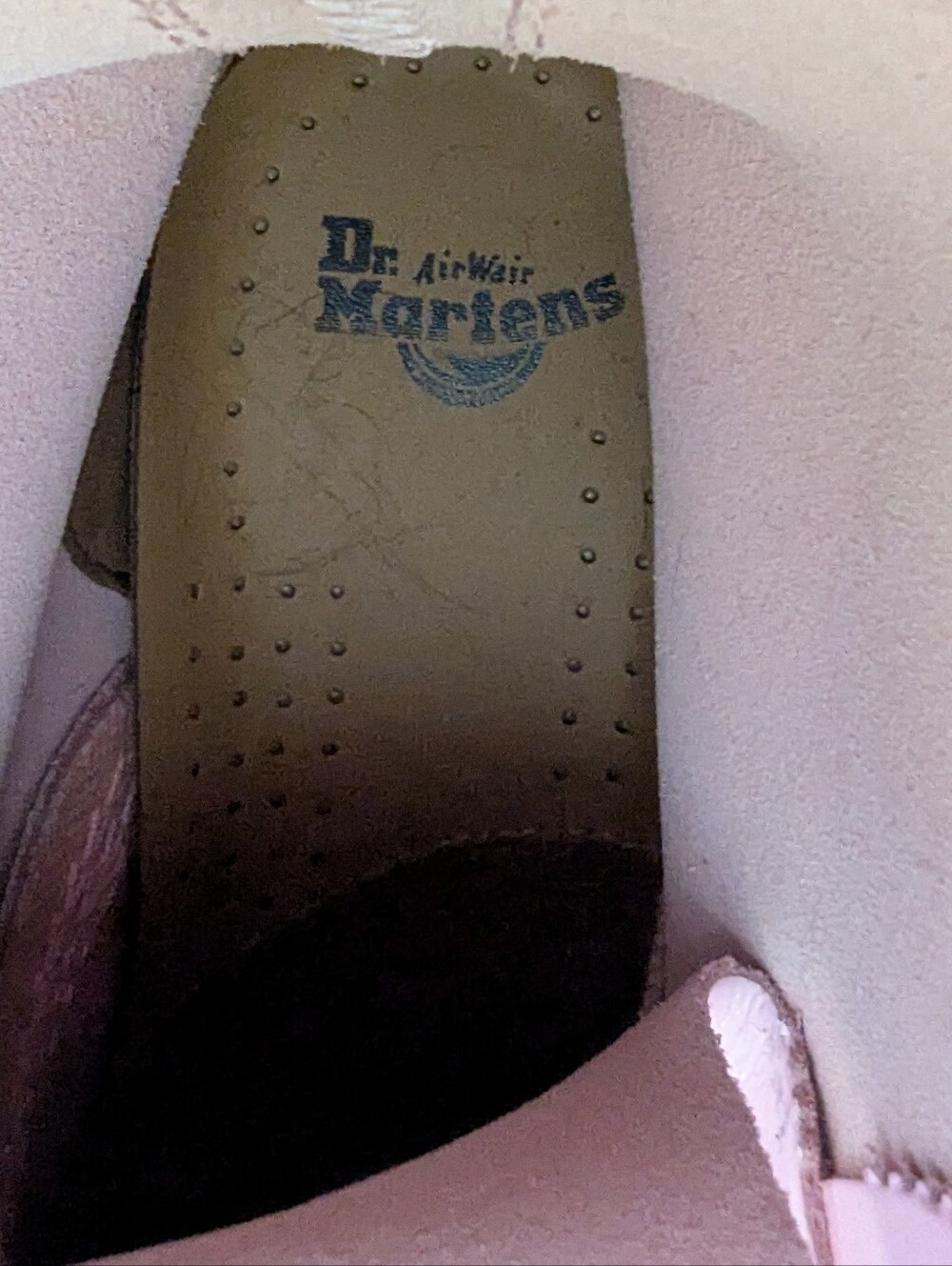Dr. Martens Air Wair 1460 Pink Patent Leather Boots AW004 Size 6L - Picture 5 of 11